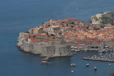Dubrovnik von der Burg aus.