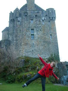 Am Eilean Donan Castle.