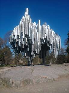 Sibeliusmonument in Helsinki