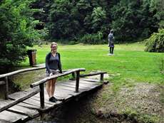Wandern im Fruska Gora Nationalpark in Serbien...