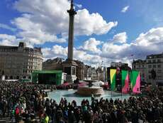 St. Patricks Day Trafalgar Square