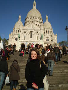 Ich vor Sacré-Cœur in Paris