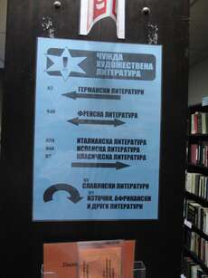 Alles klar? Orientierung in der Bücherei Varna