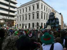St. Pattricks Parade in Dublin