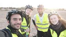 Fahrradtour am Toten Meer