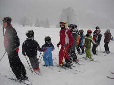 Die Kids vom Skikurs - 1. Tag!