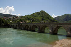 Brücke über der Drina