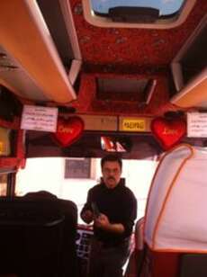 Die Busfahrt von Yazd nach Shiraz