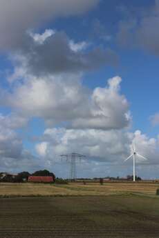 Windenergie bildet einen bedeutenden Teil des Energiesektors.