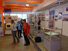 Die Ausstellung kurz vor der Eröffnung