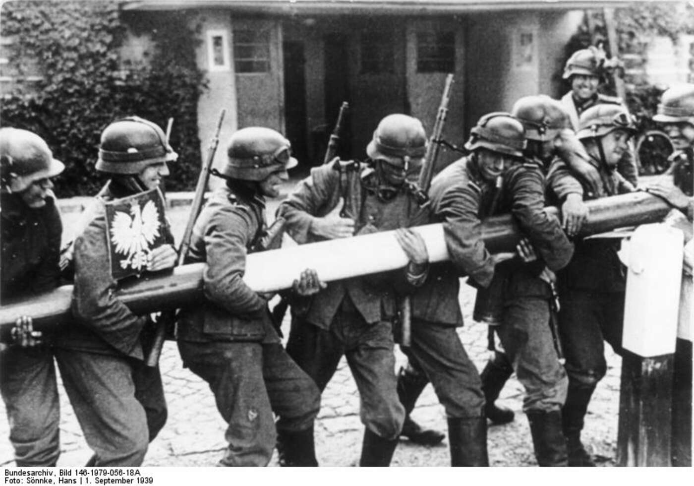 1. September 1939 . Das erste Opfer des Zweiten Weltkrieges war Polen (c) Bundesarchiv, Hans Sönnke