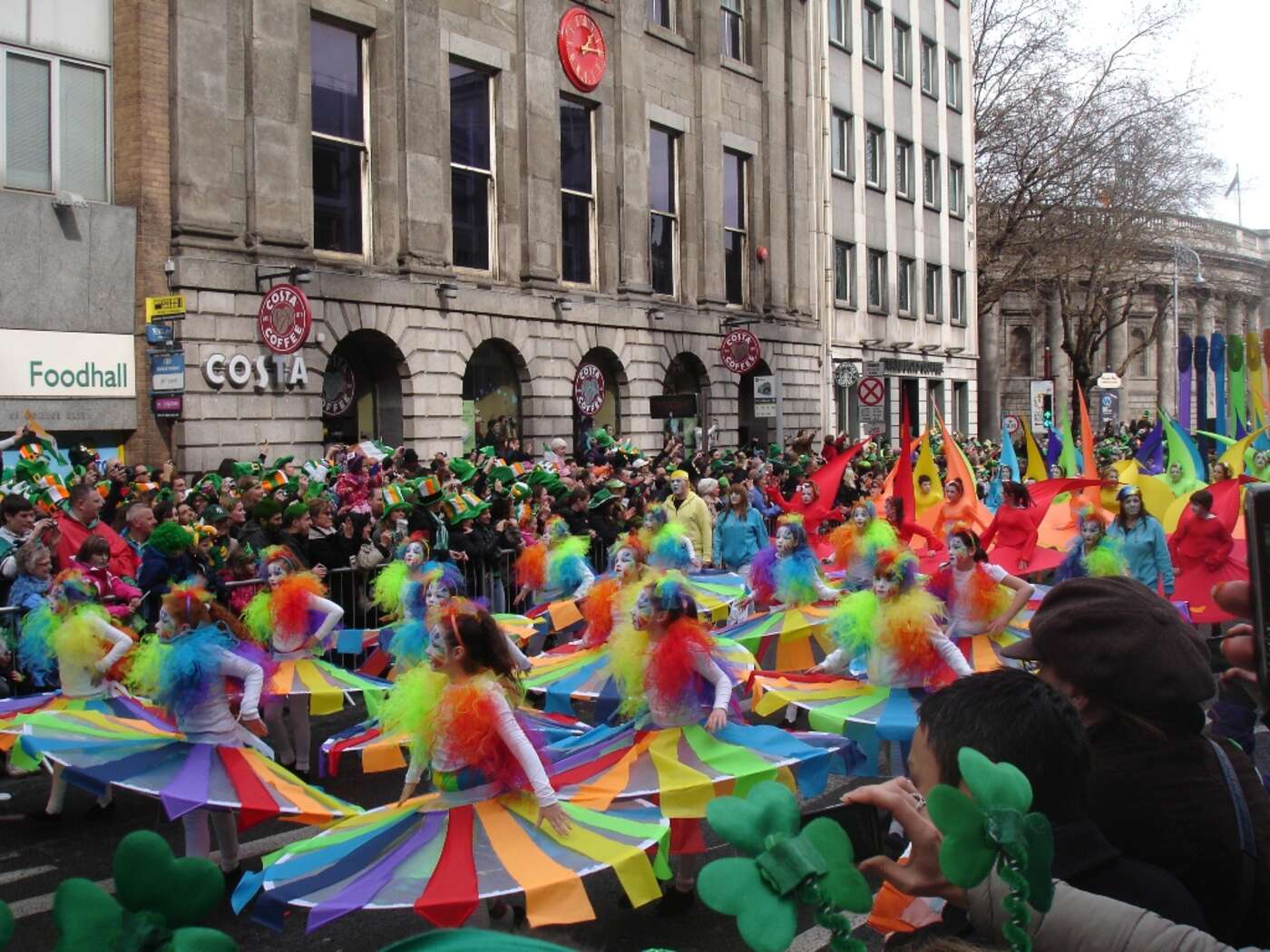 Die bunte Parade in Dublin