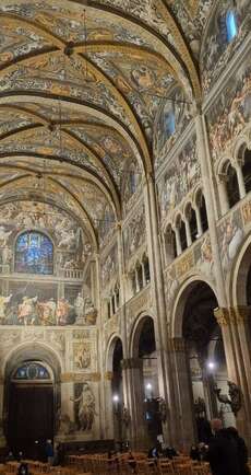 Deckenmalerei des Doms von Parma // Ceiling painting of the Cathedral of Parma