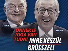Propagandakampagne gegen Soros und Juncker mit verzerrenden Bildern