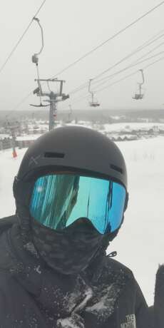Ski fahren im April ist auch mal eine interessante Erfahrung