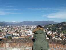 Ausblick vom Castello in Brescia 