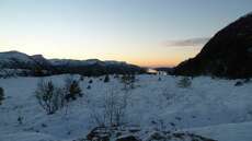 Ausblick an der Grenze der Fylke Sör-Tröndelag nach Aure in der Fylke Möre og Romsdal