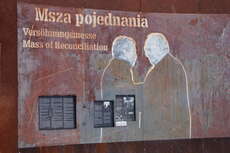 Memorial desk in Krzyzowa