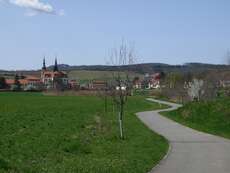 Radweg von Uherské Hradiště nach Velehrad
