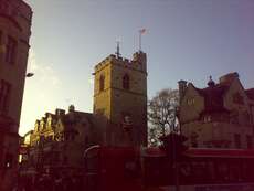 Oxford und seine vielen alten Häuser
