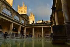 Die römische Therme in Bath