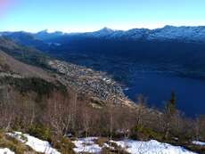 Nordfjordeid from the top