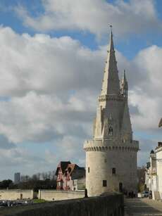 Der schönste der Drei Türme in a Rochelle : "tour de la lanterne"