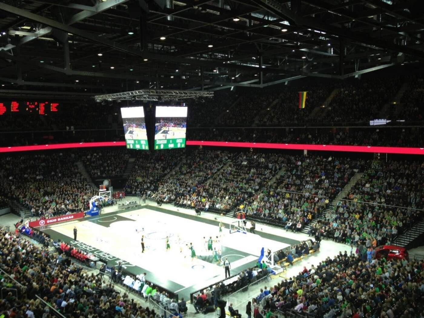 Die Zalgirio Arena in Kaunas ist fast immer ausverkauft