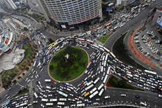 Europäer erscheint der Verkehr in China teils tatsächlich etwas chaotisch