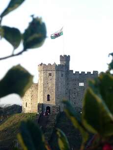 Die Burg von Cardiff
