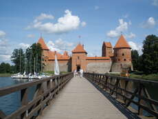 Trakai, die aelteste Burg Litauens
