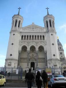 Die Kirche im "Vieux Lyon"