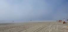 Pärnus Strand im Nebel(1Minute später war der ganze nebel weg!)
