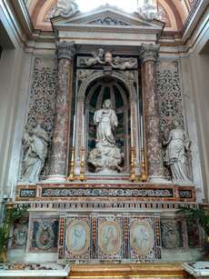 die Kathedrale von Palermo von innen