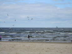 Strand und Meer gibt es auch in Lettland :)