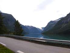 The beautiful landscape of Norway
