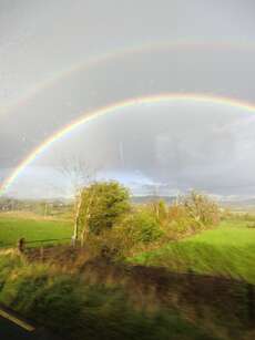 Und noch ein Regenbogen in Waterford