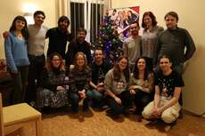 Christmas party with Trendum family / Fête de Noel avec la famille Trendum