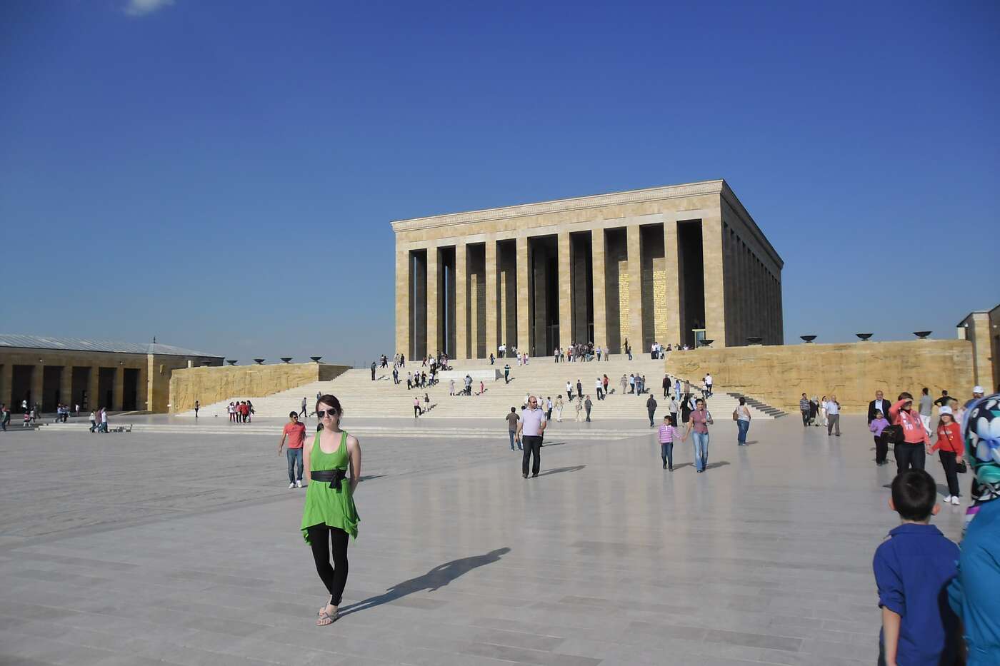 Anitkabir - das Mausoleum des geliebten Staatsgründers Atatürk