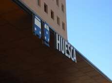 Huesca- Bahnhof