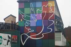 Peace Mural in Derry