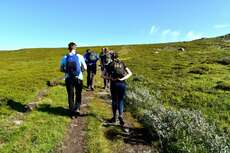 Wanderung zum Tromstalstinden