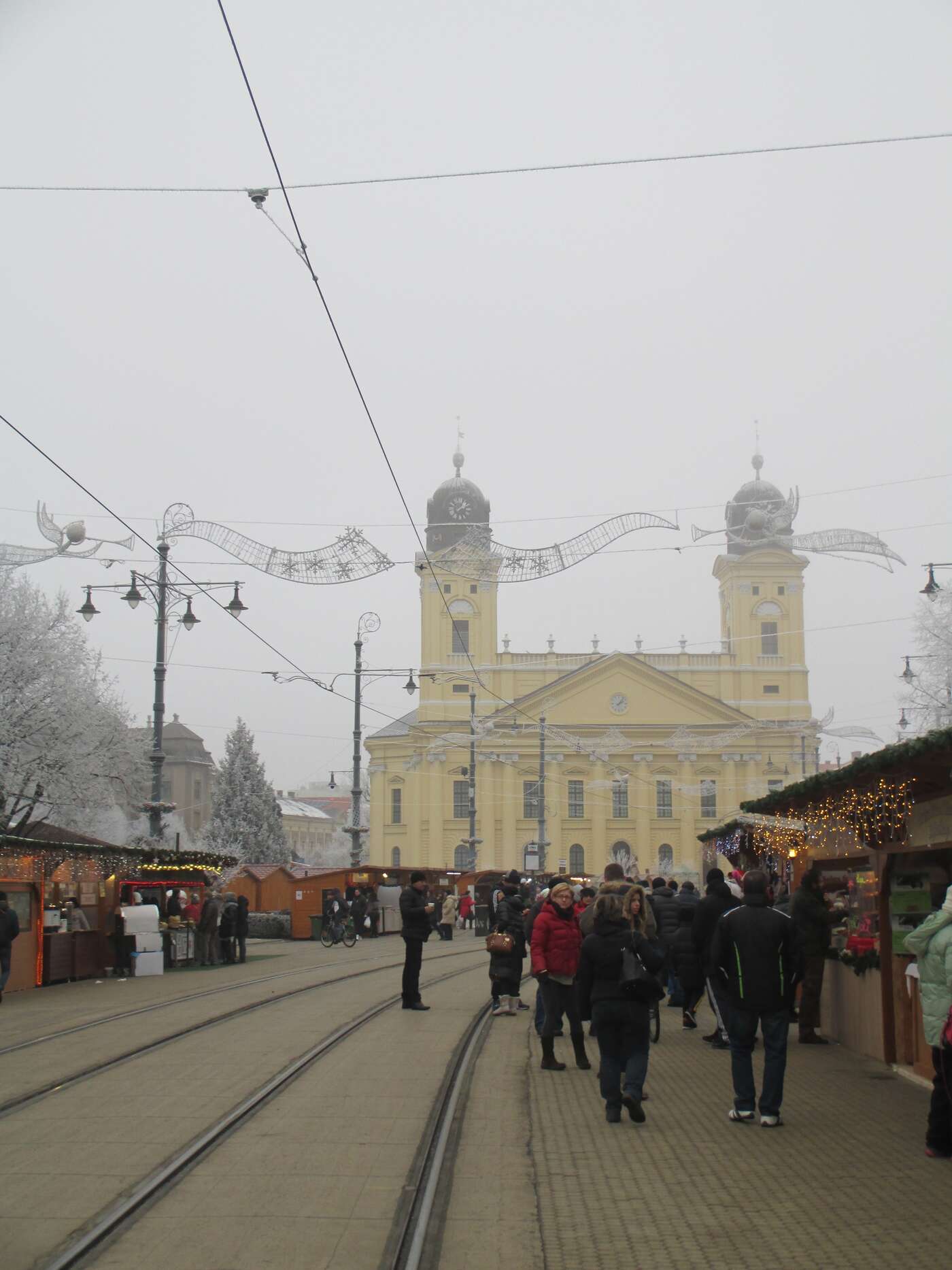 Der Weihnachtsmarkt in Debrecen