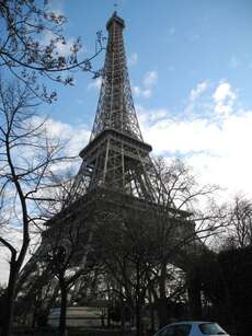 Eiffelturm - mit Sonnenschein :)