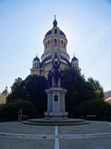 orthodoxe Kathedrale und Denkmal