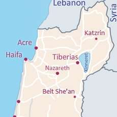 Die Golanhöhen, am explosiven Dreiländereck Libanon, Syrien, Israel