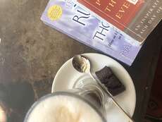 Café und gute Bücher - was will man mehr?