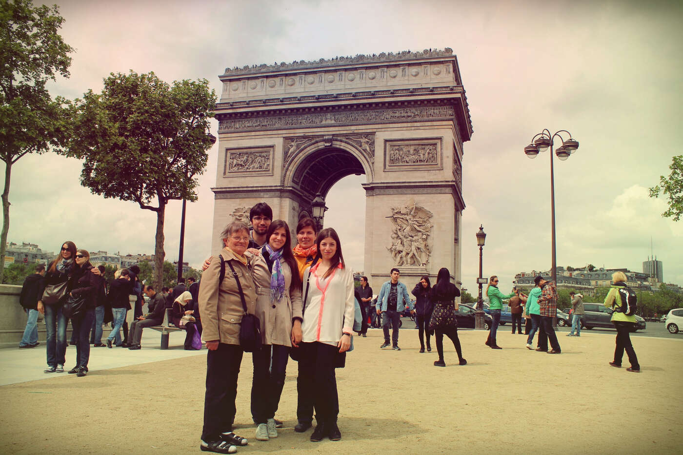 In Paris mit meiner halben Familie :)