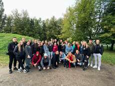 Ausflug zu einem anderen Jugendzentrum in Litauen