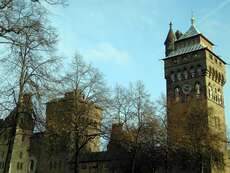 Clock-Tower des Schlosses